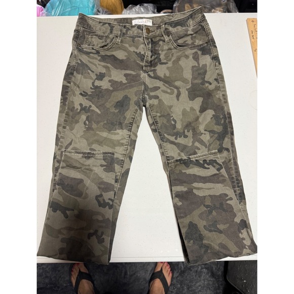 Louna Pants - Louna Womens Size 27 Camo Skinny Jeans Stretch Military Prints Pants